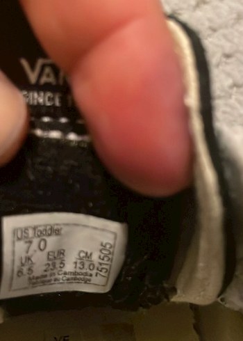 23 Beden siyah Renk Erkek Çocuk Siyah Spor Ayakkabı Velcro