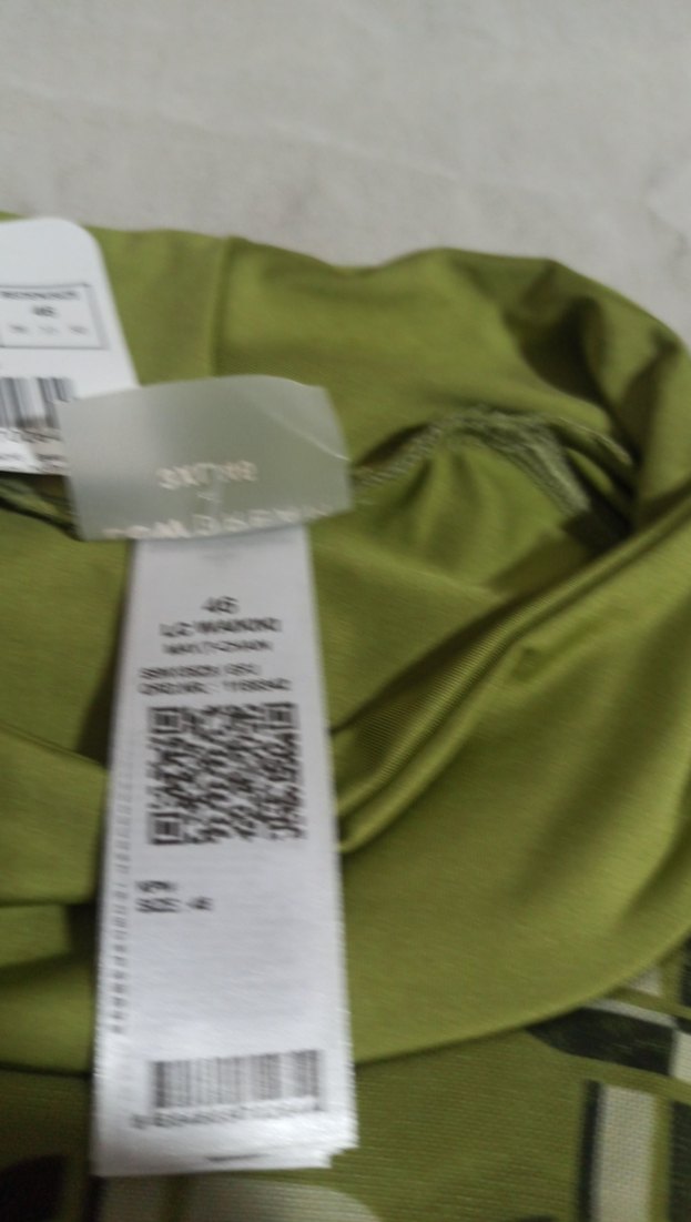 Uzun Kollu Yeşil Baskılı Kadın Tesettür haşama - Görsel 4