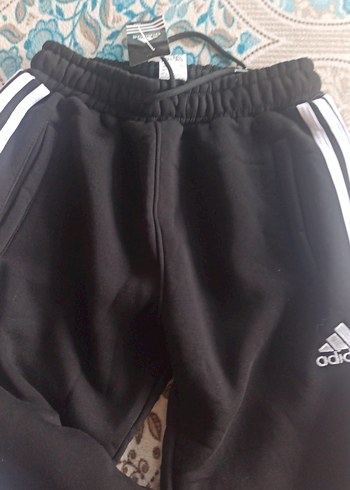 Erkek Siyah Adidas Spor Eşofman Altı - Görsel 5
