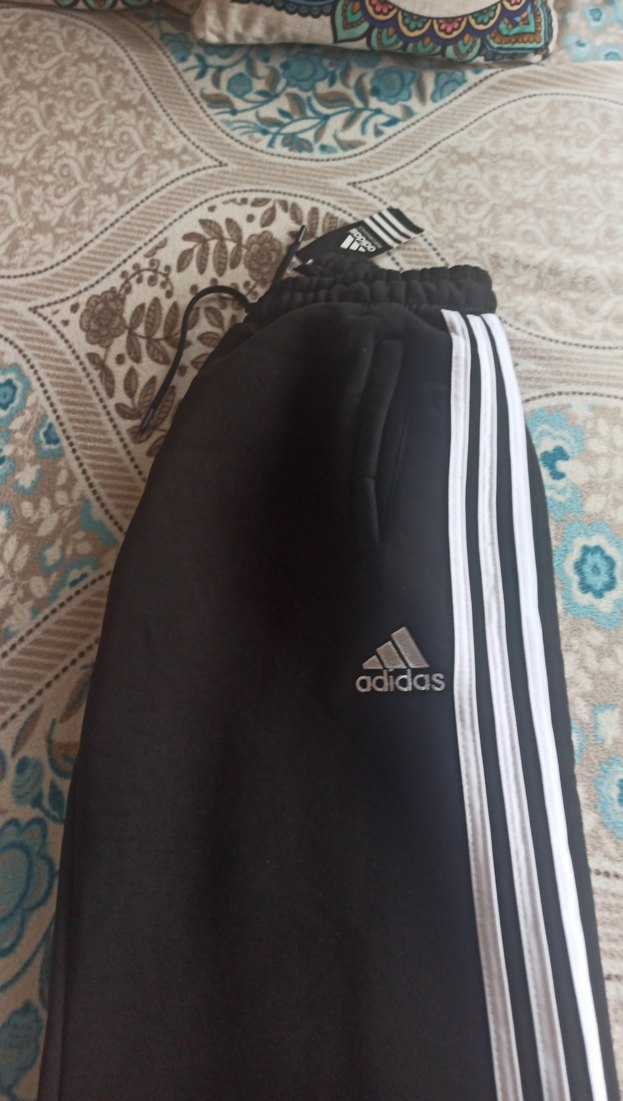 Erkek Siyah Adidas Spor Eşofman Altı - Görsel 2