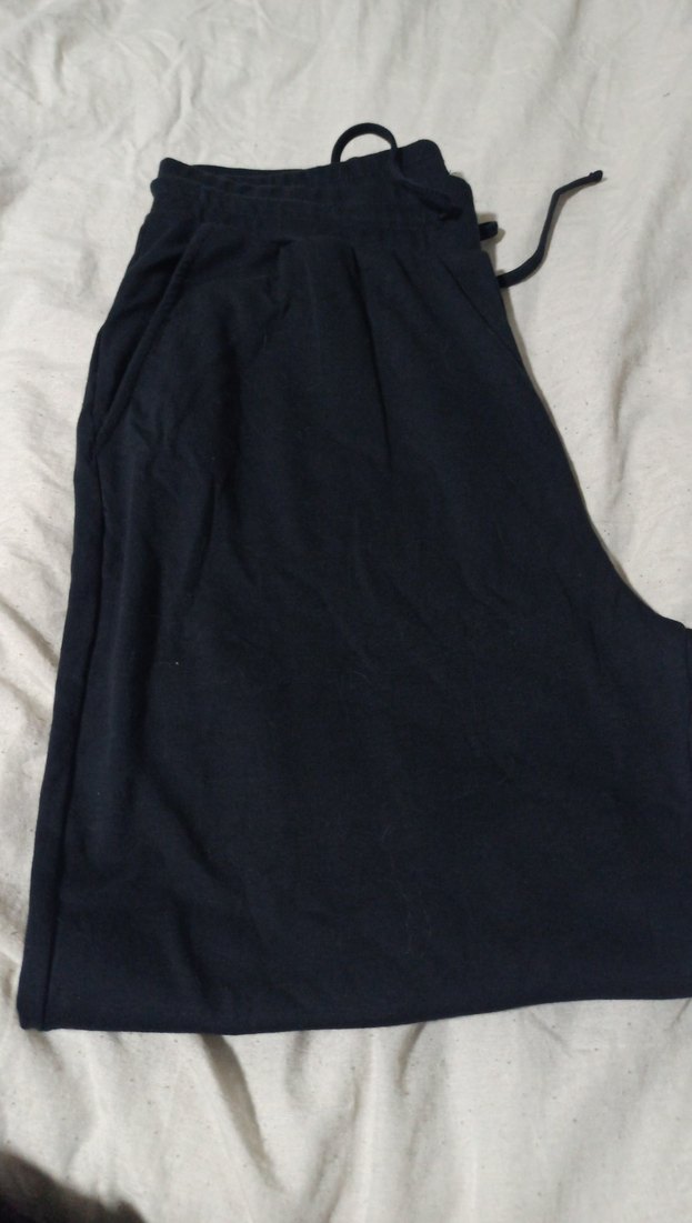 Erkek Mavi Rahat Kesim Pijama Altı - Görsel 5