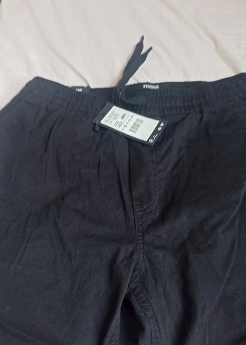 Erkek Siyah Denim Rahat Kesim Pantolon - Görsel 2