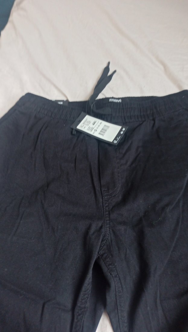 Erkek Siyah Denim Rahat Kesim Pantolon - Görsel 2