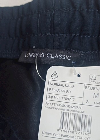 Erkek Lacivert Fermuarlı Rahat Kesim Eşofman - Görsel 4