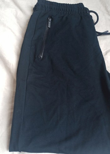 Erkek Lacivert Fermuarlı Rahat Kesim Eşofman - Görsel 5