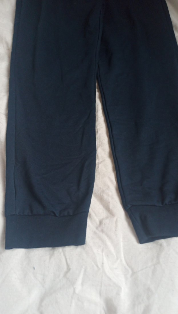 Erkek Lacivert Fermuarlı Rahat Kesim Eşofman - Görsel 2