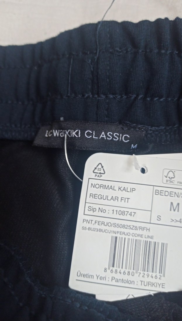 Erkek Lacivert Fermuarlı Rahat Kesim Eşofman - Görsel 4