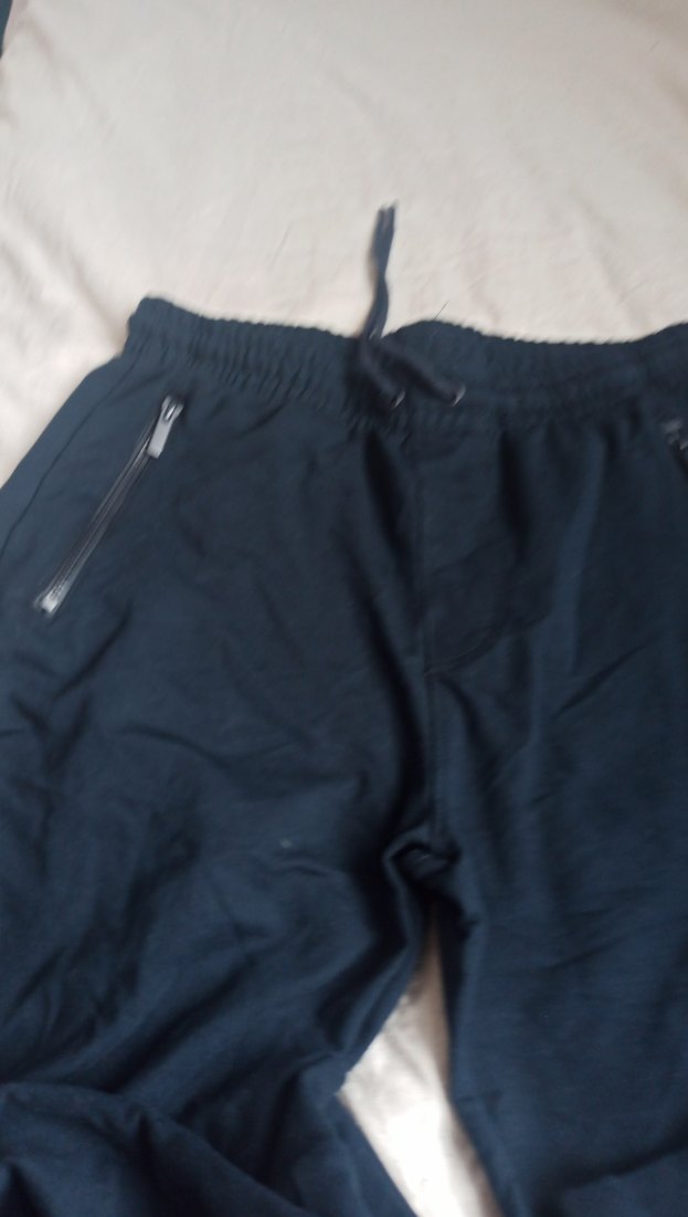 Erkek Lacivert Fermuarlı Rahat Kesim Eşofman - Görsel 3