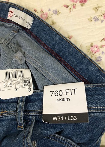 Erkek Mavi Regular Fit Kot Pantolon - Görsel 3