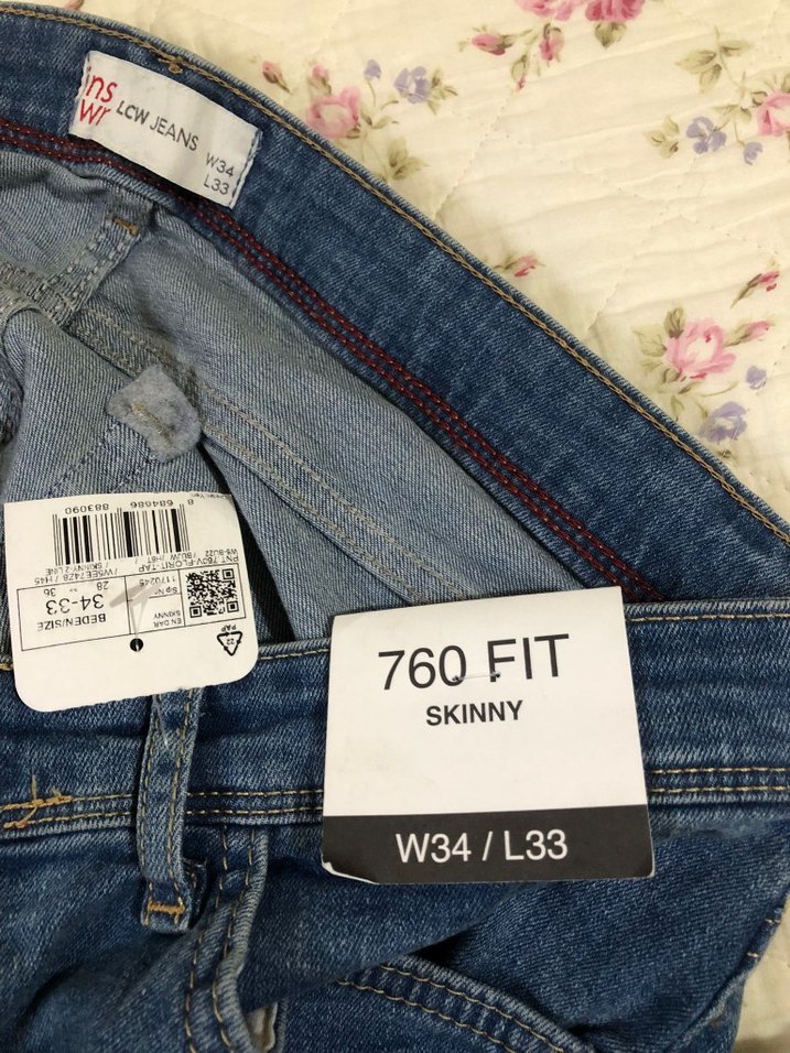 Erkek Mavi Regular Fit Kot Pantolon - Görsel 3