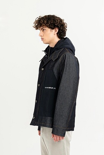 GMG Firenze İndigo Kaban Mont - Görsel 5