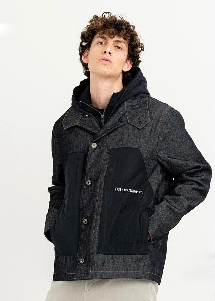 GMG Firenze İndigo Kaban Mont - Görsel 2