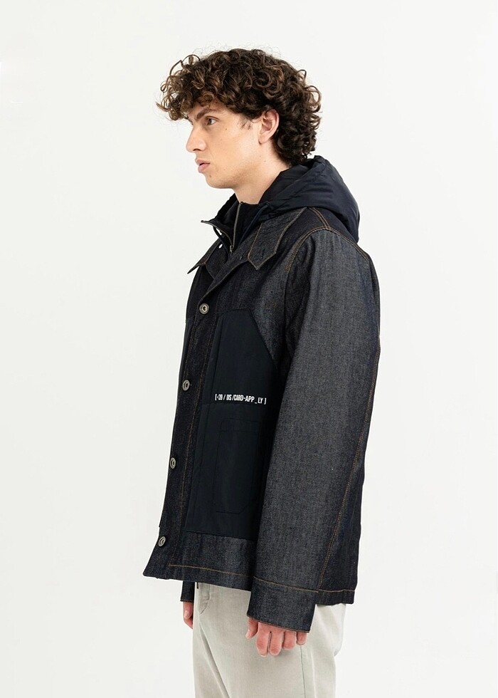 GMG Firenze İndigo Kaban Mont - Görsel 5