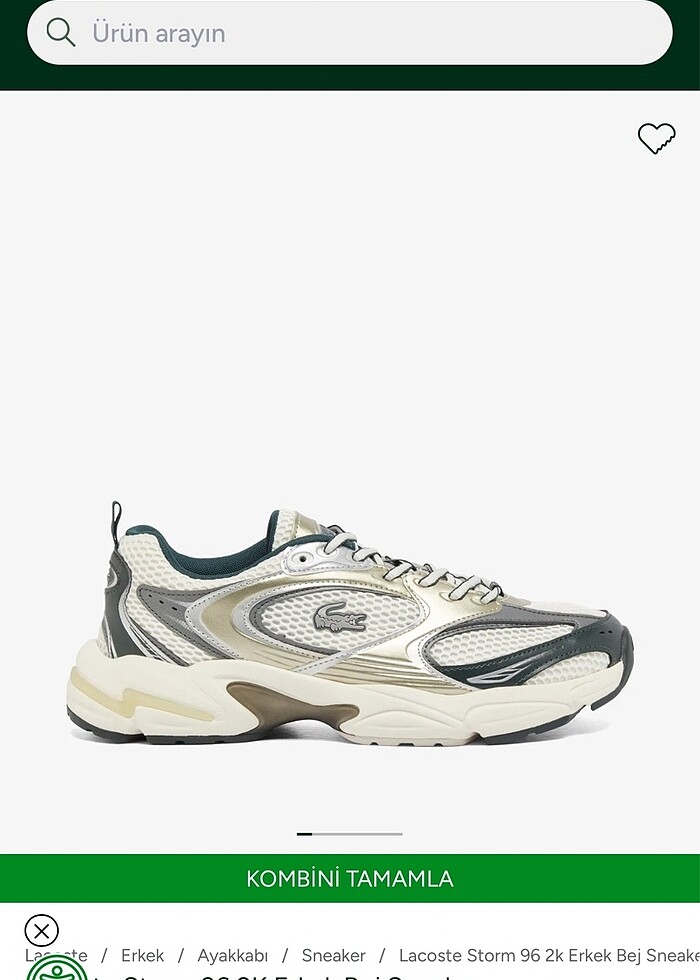 Lacoste Storm 96 2K Sneaker - Görsel 4