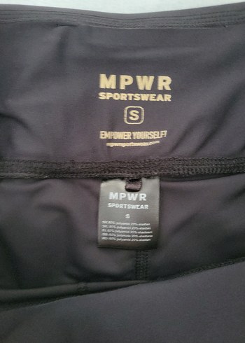 Siyah Mini Spor Etek - Görsel 5