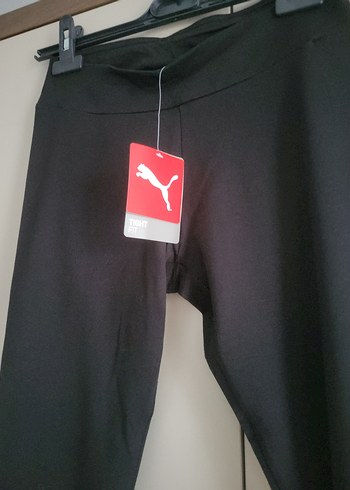 Puma Siyah Baskılı Spor Kadın Tayt - Görsel 7