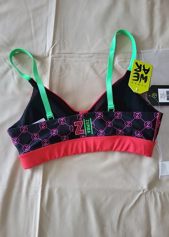 Renkli Desenli Mini Spor Sütyeni - Görsel 2