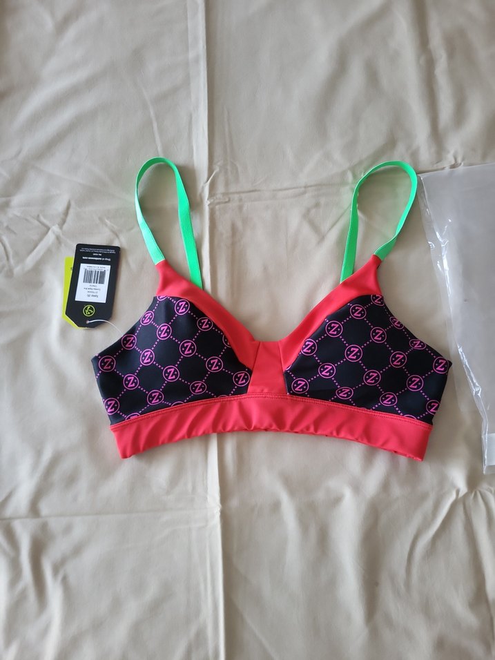 Renkli Desenli Mini Spor Sütyeni - Görsel 4