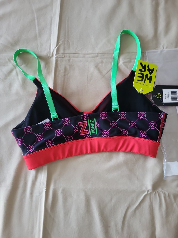 Renkli Desenli Mini Spor Sütyeni - Görsel 2