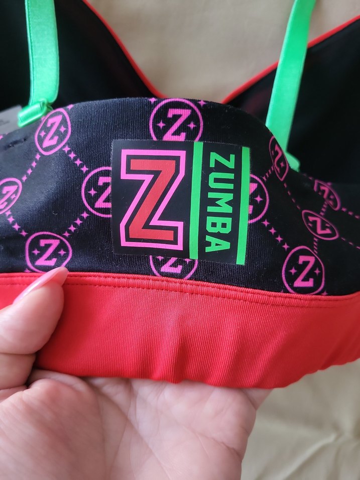 Renkli Desenli Mini Spor Sütyeni - Görsel 3