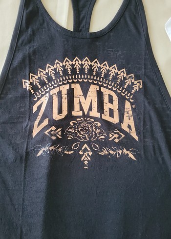 Siyah Zumba Baskılı Spor Atlet - Görsel 4