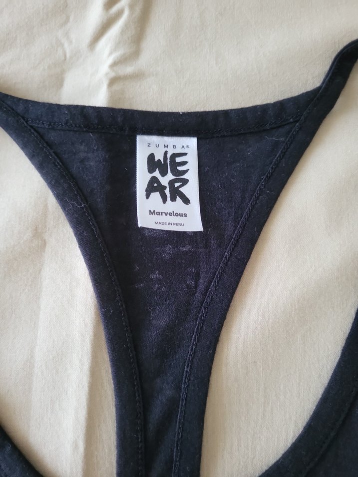 Siyah Zumba Baskılı Spor Atlet - Görsel 5