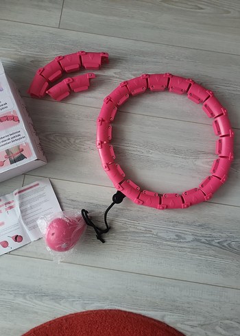 Hula hoop Pembe Sonsuzluk Pilates Bandı - Görsel 2