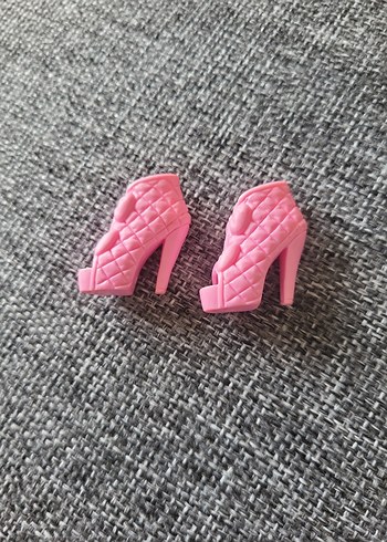 Pembe Barbie Bebek Ayakkabısı - Görsel 2
