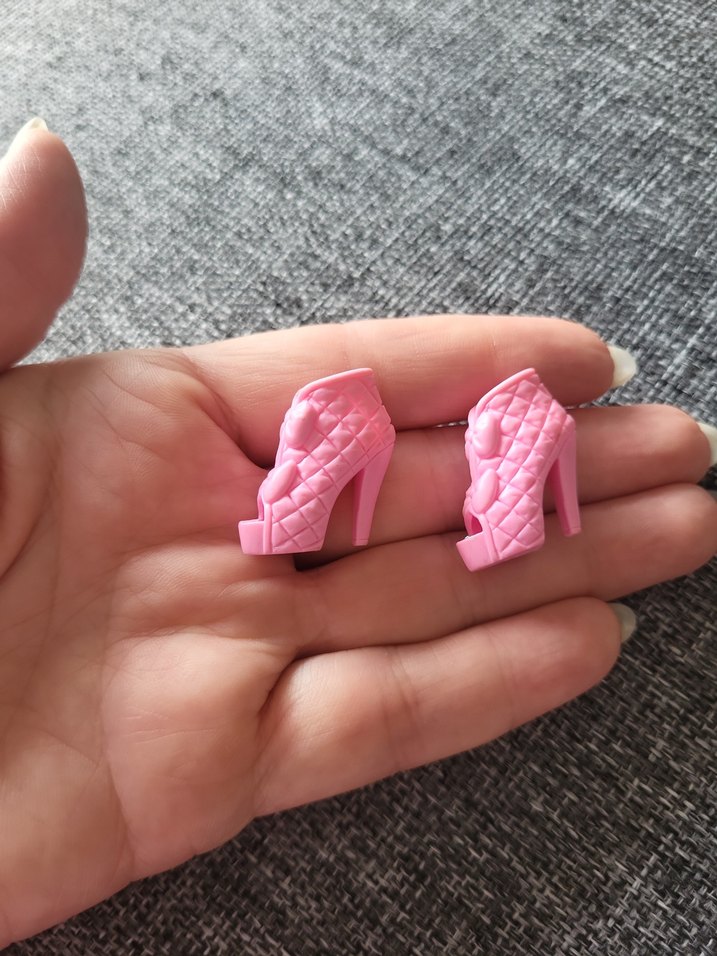 Pembe Barbie Bebek Ayakkabısı - Görsel 4