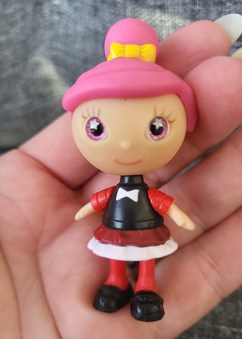 Pembe Saçlı Küçük Aksiyon Figürü - Görsel 5