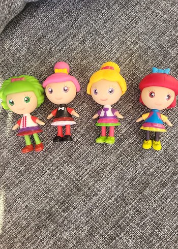 Pembe Saçlı Küçük Aksiyon Figürü - Görsel 6