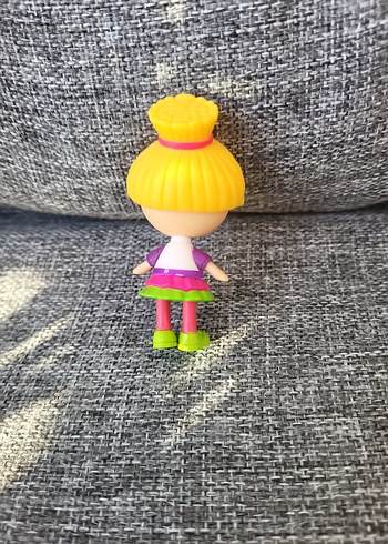 Renkli Minik Kız Bebek Oyuncak - Görsel 2