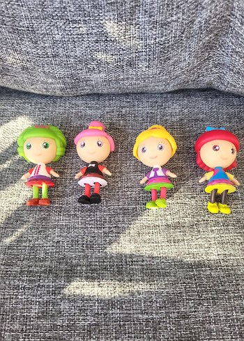 Renkli Minik Kız Bebek Oyuncak - Görsel 5