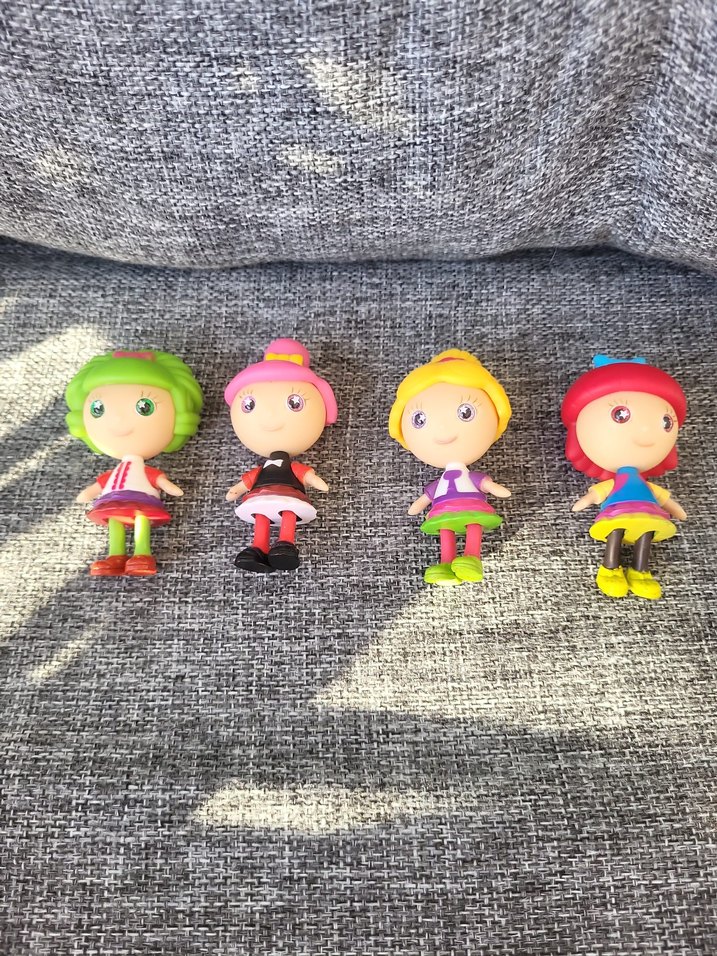 Renkli Minik Kız Bebek Oyuncak - Görsel 5