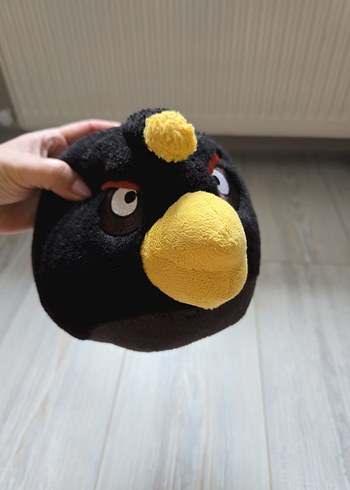  Beden Siyah Angry Birds Peluş Oyuncak