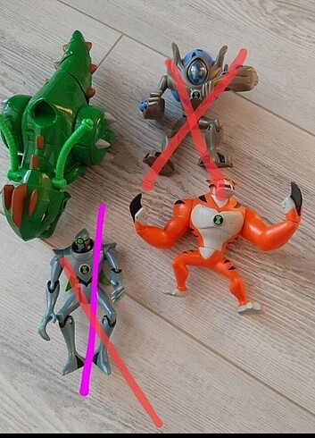 Beden Renk Ben 10 figür karakterleri