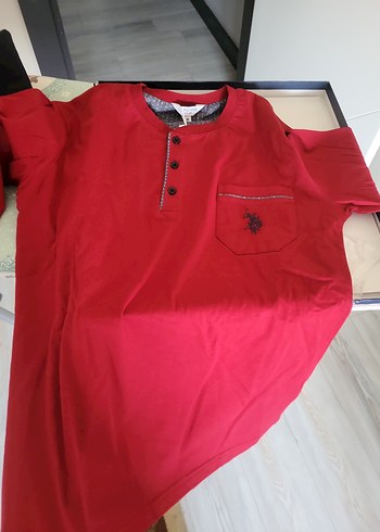 Us polo Assn erkek pijama takımı - Görsel 8