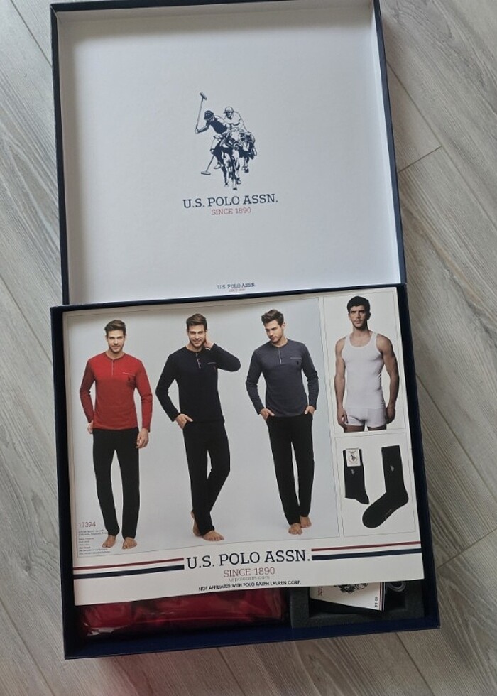Us polo Assn erkek pijama takımı - Görsel 5