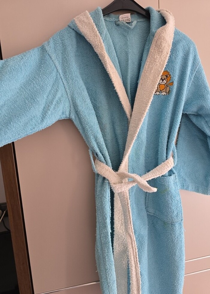 Çocuk banyo bornoz - Görsel 3