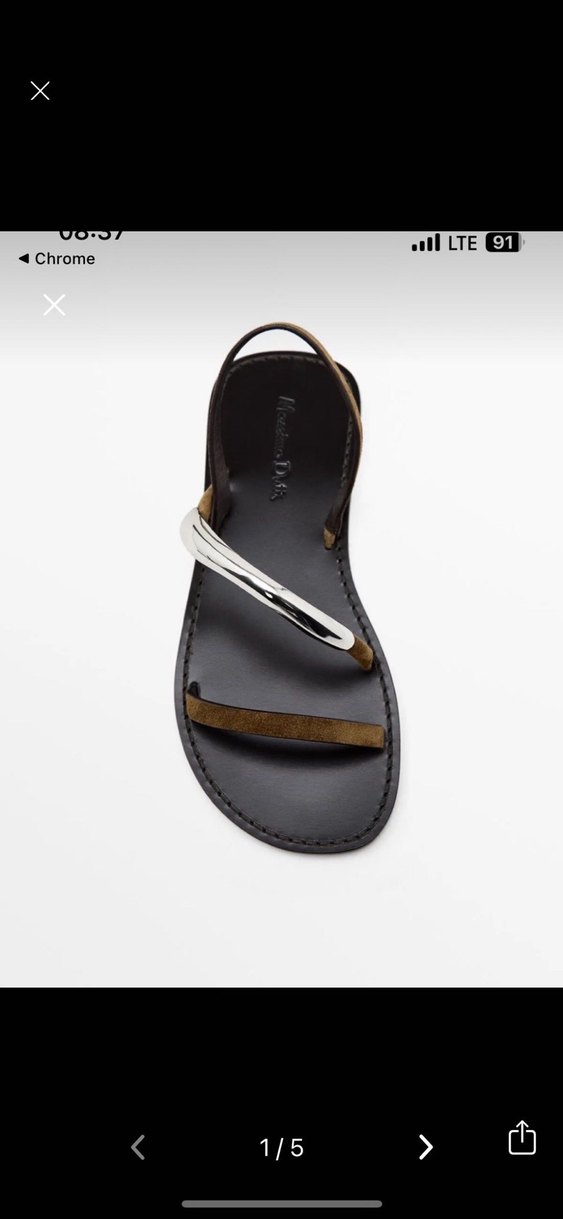 Minimalist Bej Stiletto Topuklu Kadın Sandalet - Görsel 2