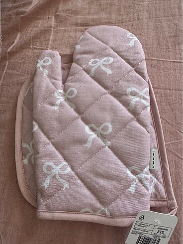 Lcw home kurdele detaylı fırın eldiveni - Görsel 3