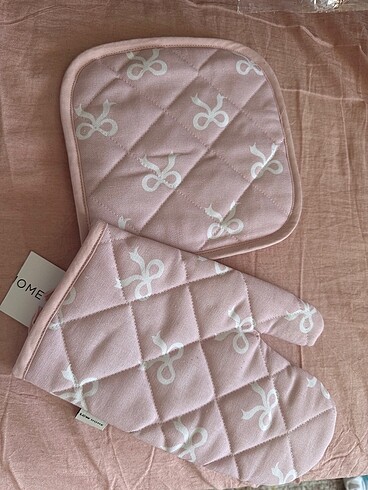 Lcw home kurdele detaylı fırın eldiveni - Görsel 4