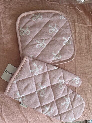 Lcw home kurdele detaylı fırın eldiveni - Görsel 5