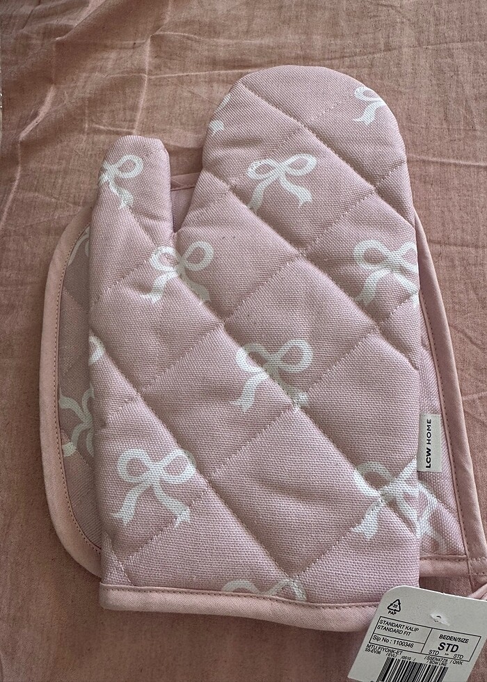 Lcw home kurdele detaylı fırın eldiveni - Görsel 2