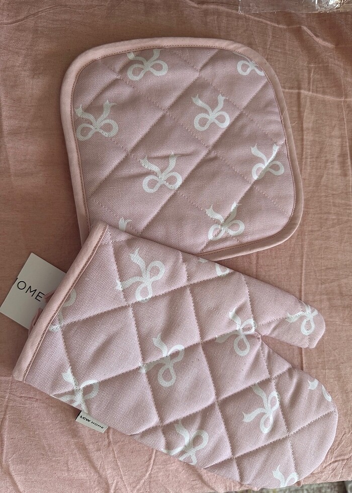 Lcw home kurdele detaylı fırın eldiveni - Görsel 4