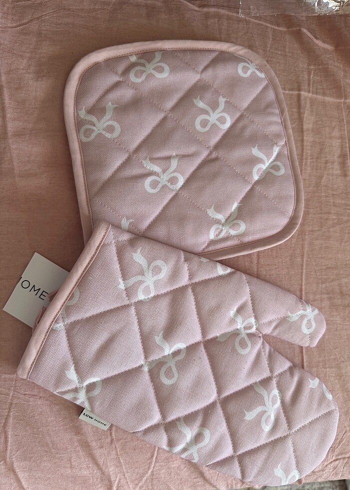 Lcw home kurdele detaylı fırın eldiveni - Görsel 5