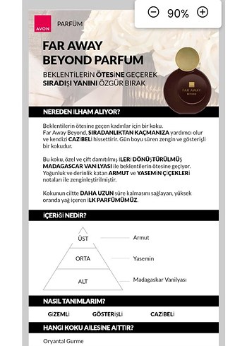 FAR AWAY PARFÜM ÇEŞİTLERİ # TANE # - Görsel 8