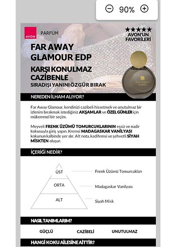 FAR AWAY PARFÜM ÇEŞİTLERİ # TANE # - Görsel 3