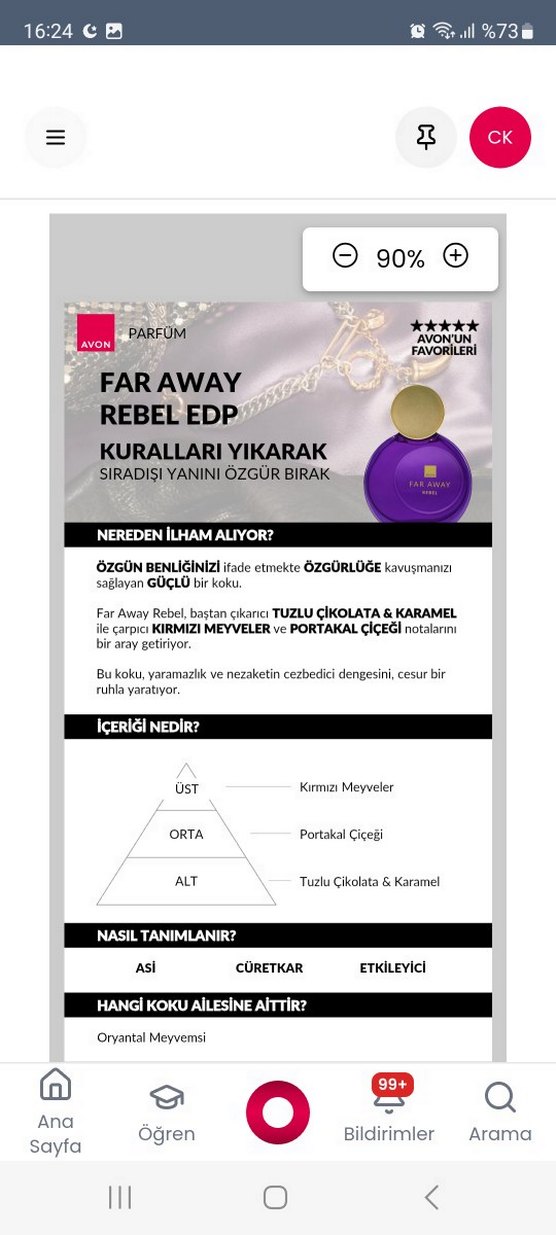 FAR AWAY PARFÜM ÇEŞİTLERİ # TANE # - Görsel 2