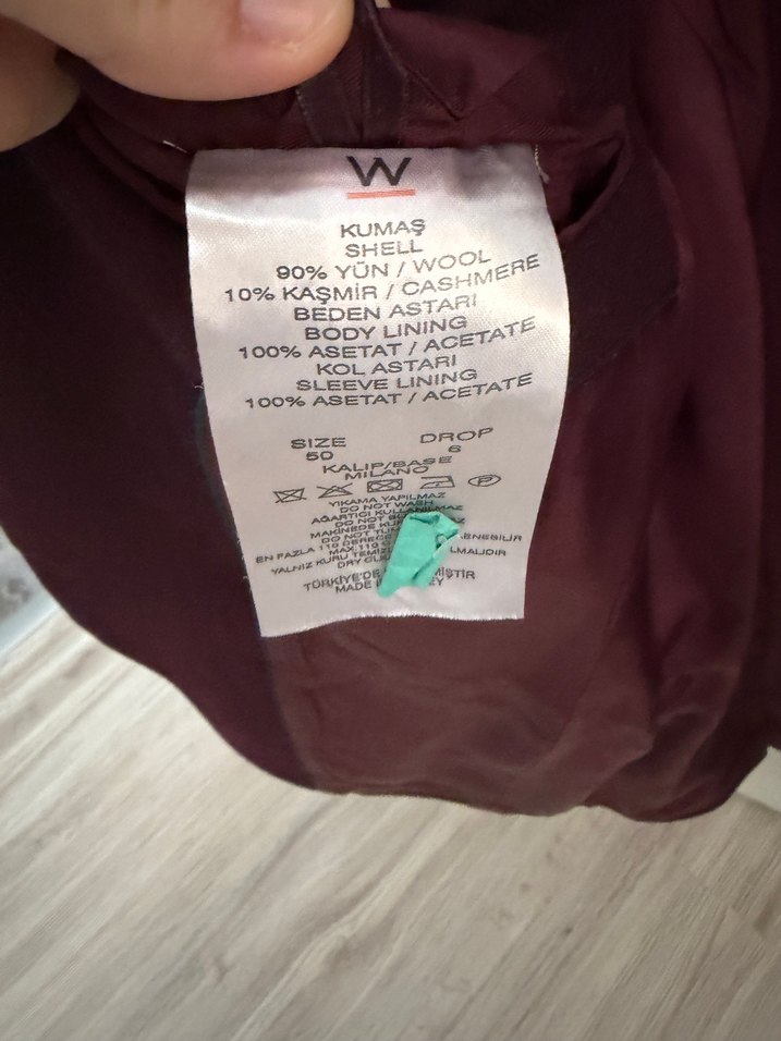 Bordo Erkek Blazer Ceket - Görsel 3